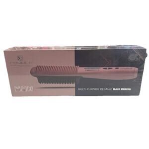 Royale Multi-Purpose Ceramic Hair Brush Limited Edition Rose Gold NEW